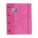 CARPEBLOC OXFORD A4 4AN.100 Hj FUCSIA - Pack de 4 unidades